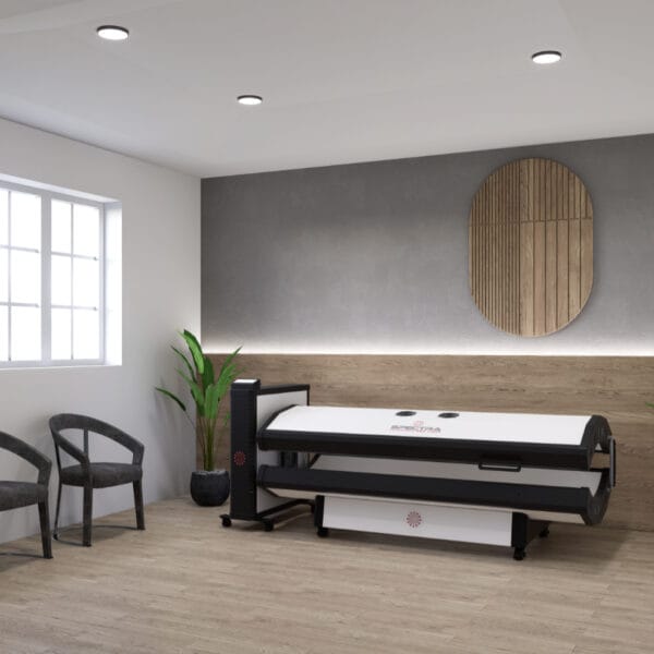 Spectra S10 Pro Red Light Bed (Right Side View)