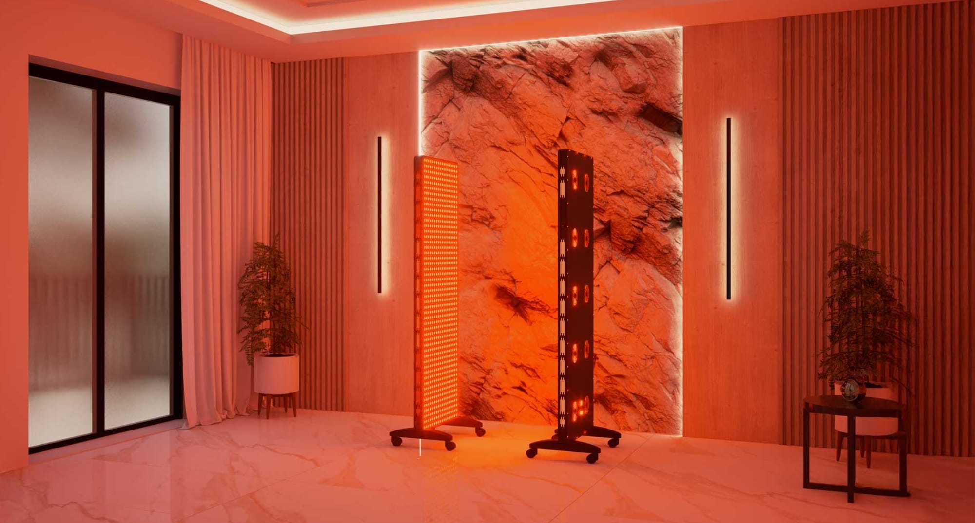 Red Light Therapy Walls for Sciatica Pain