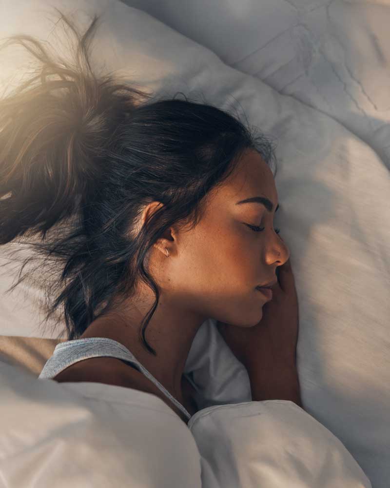 Improved Sleep from Red Light Therapy