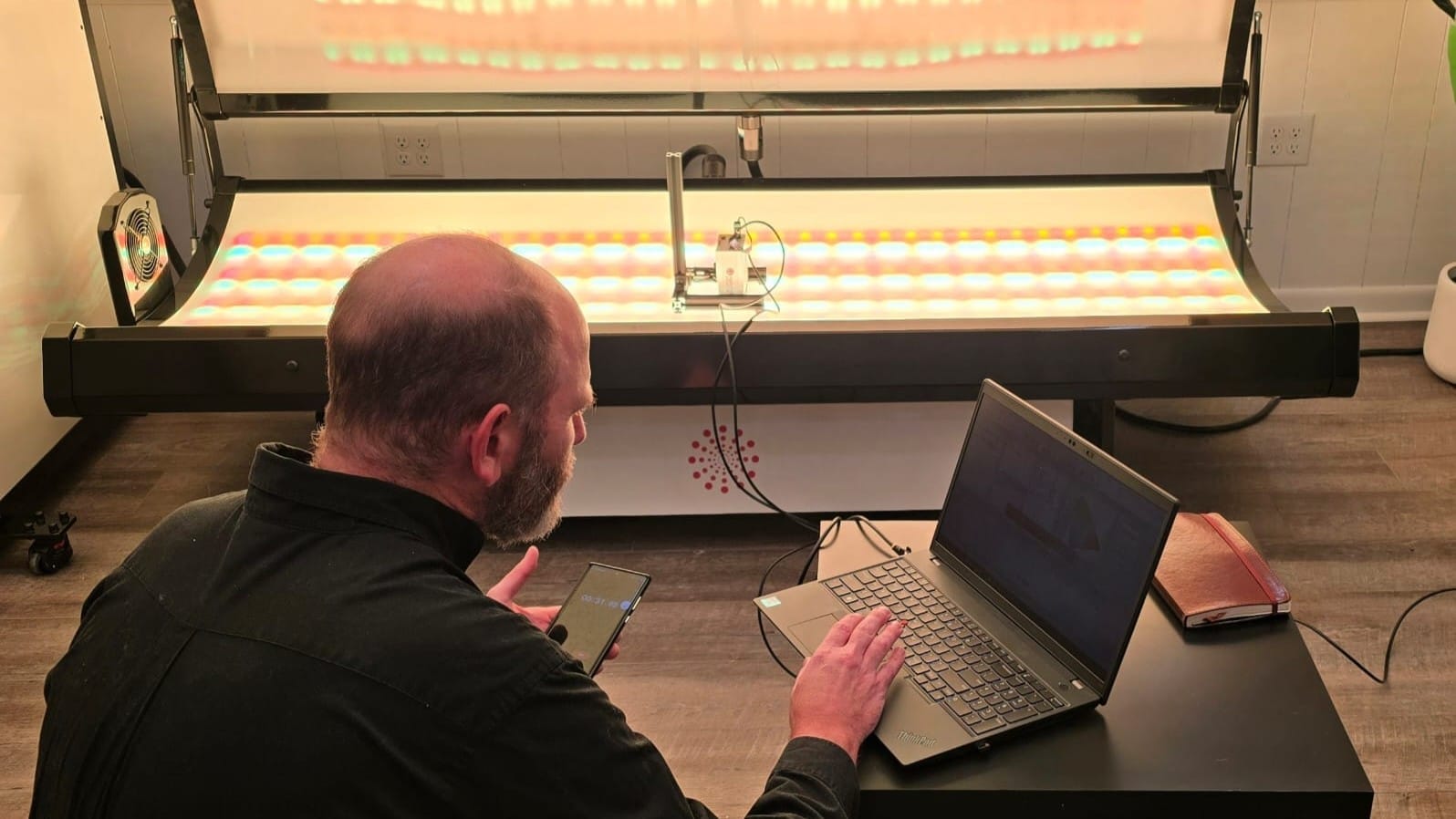 Spectra True Irradiance Lab Testing